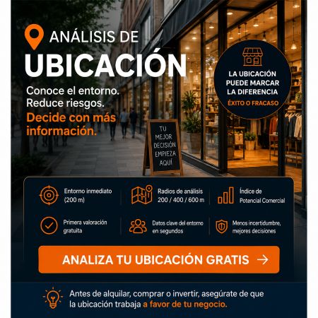 Análisis rápido de una ubicación comercial